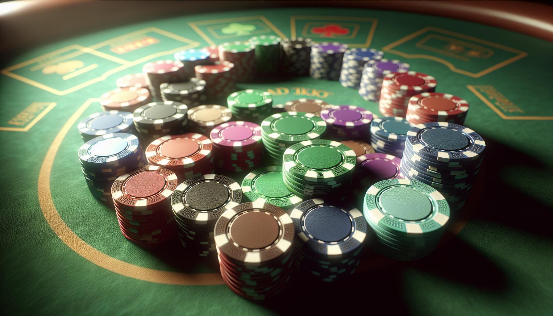 Chips poker