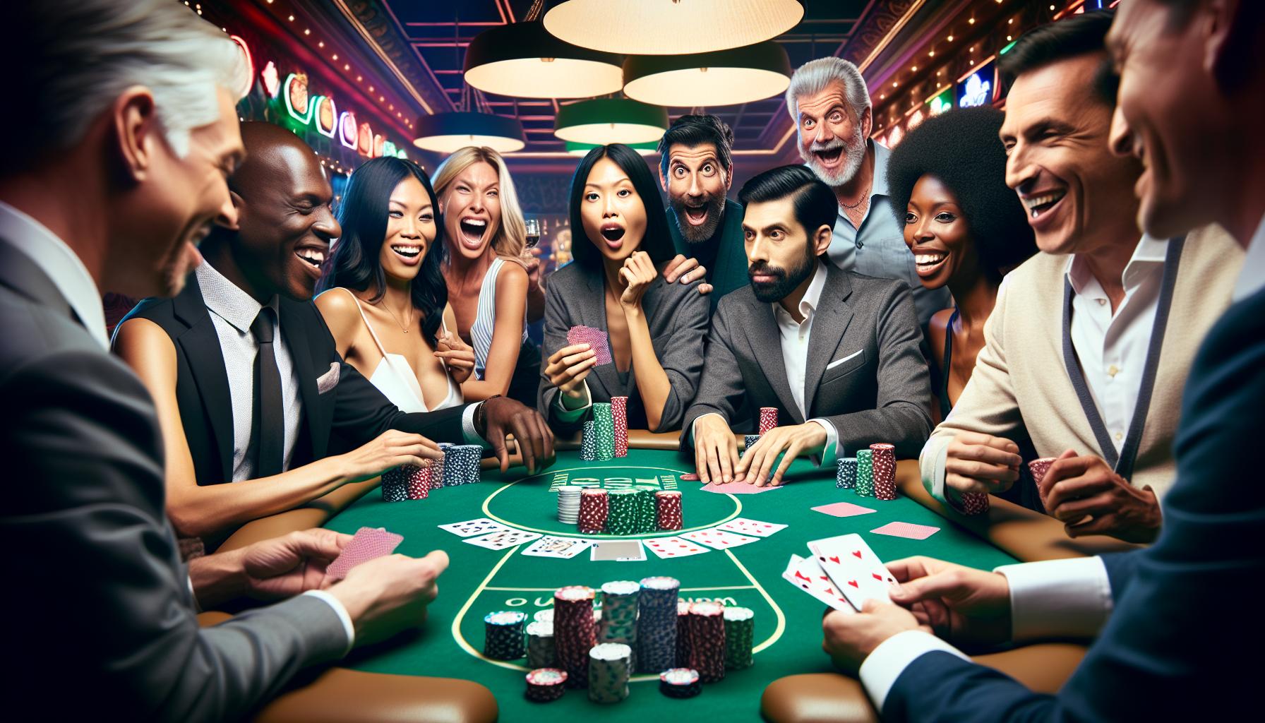 Bomb pot in poker